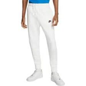 Nike Men's Classic White Sweatpants